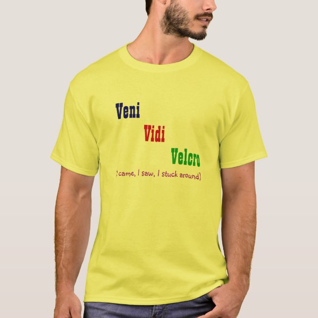 VelcroT-tröja Tee Shirt (Framsida)