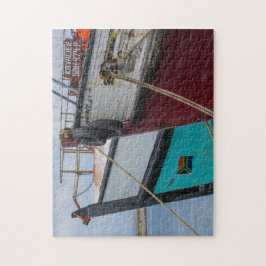 Velddrif FishBoats South Afrika Harbour Pussel