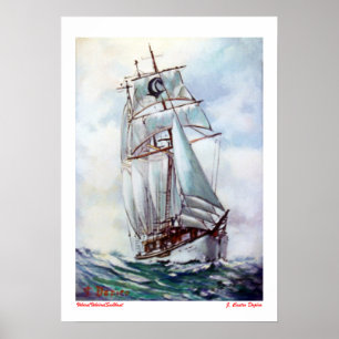 Velero/Veleiro/Segelbåt Poster