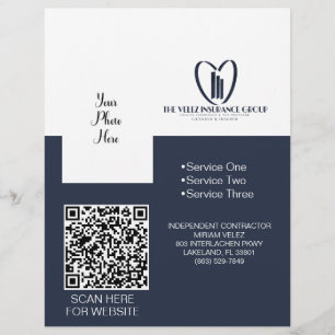 Velez försäkringsgrupp Flyer