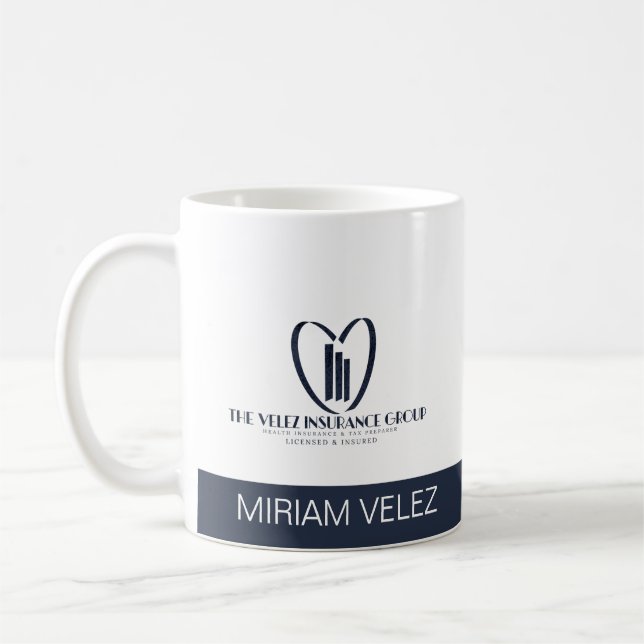 Velez Insurance Group   Kaffemugg (Vänster)