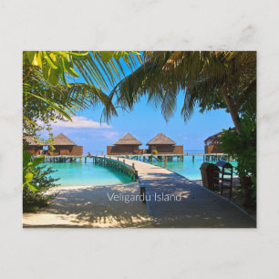 Veligardu Island, Maldives Vykort