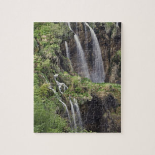 Veliki Slap (Vattenfall) Plitvice Lakes Nationalpa Pussel