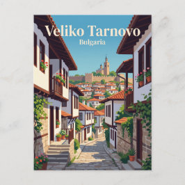 Veliko Tarnovo Alley Bulgarien Vykort