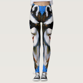 ’Velka Teyani’ Whispering Raccoon Trickster Leggings