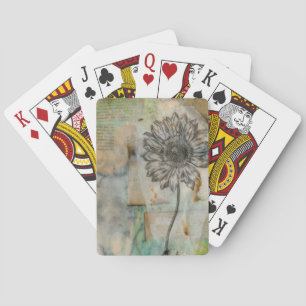 Vellum Blommigt I Casinokort