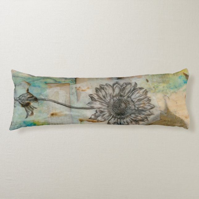 Vellum Blommigt I Kroppskudde (Framsidan)