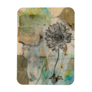 Vellum Blommigt I Magnet