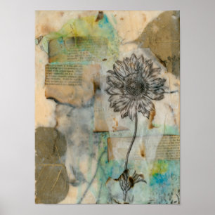 Vellum Blommigt I Poster