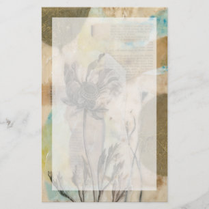 Vellum Blommigt II Brevpapper