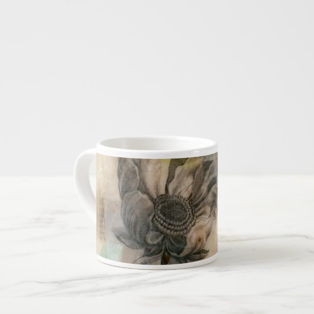 Vellum Blommigt II Espressomugg (Framsida vänster)