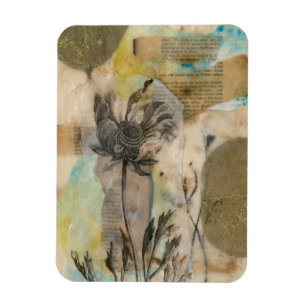 Vellum Blommigt II Magnet