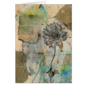 Vellum Floral I Hälsningskort
