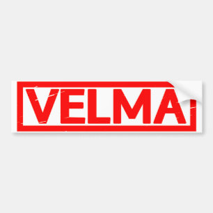 Velma Frimärke Bildekal
