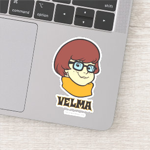 Velma känt grafiskt klistermärken