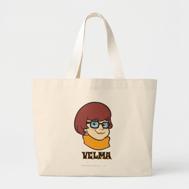 Velma Namn Graphic Jumbo Tygkasse (Framsidan)