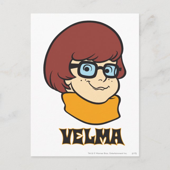 Velma Namn Graphic Vykort (Framsida)