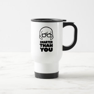Velma "som är mer smart än dig" som är grafisk resemugg