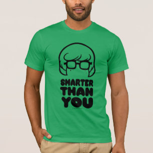 Velma "som är mer smart än dig" som är grafisk t shirt