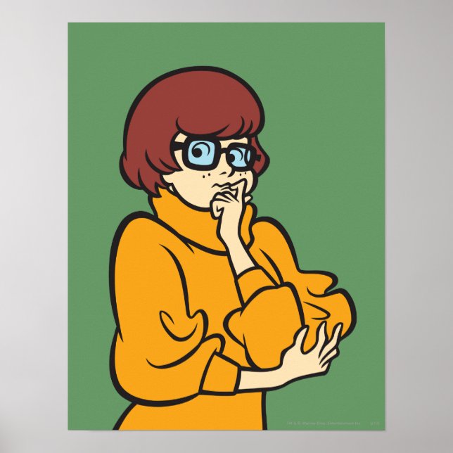 Velma Thinking Poster (Framsidan)
