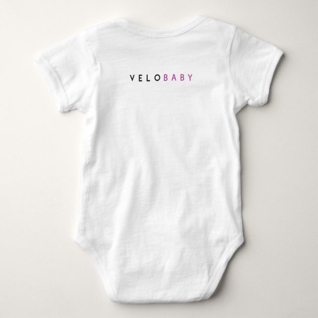 Velo Femmes baby T Shirt (Baksida)