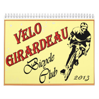 Velo Girardeau 2013 kalender
