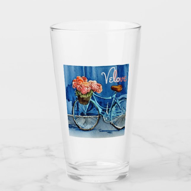 Velo Kärlek Cycling Glaskopp (Framsida)
