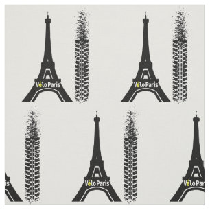 Velo Paris Bike Eiffel Torn Tyg