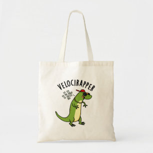Veloci-rapper Funny Dinosaur Pun Tygkasse