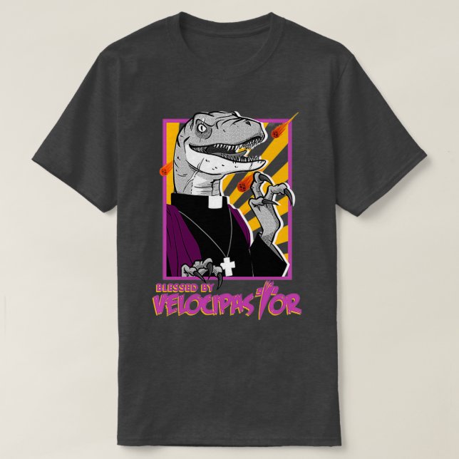 Velocipastor T Shirt (Design framsida)