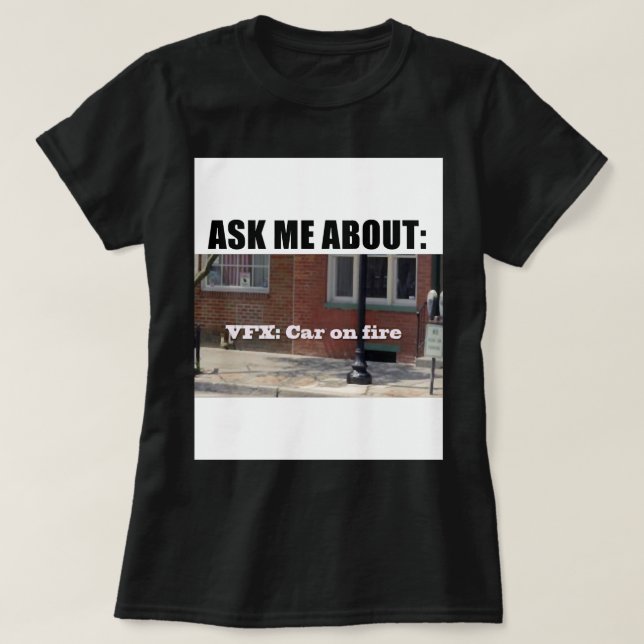 Velocipastor VFXcar på Fire Classic T Shirt (Design framsida)