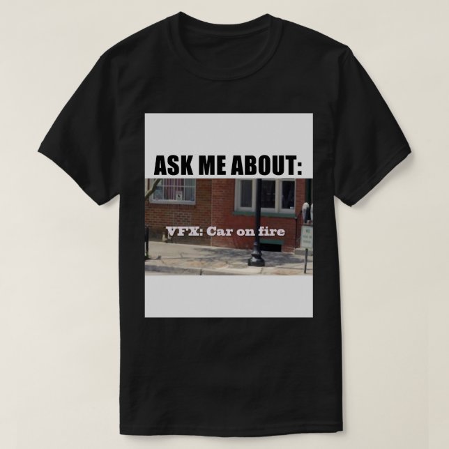 Velocipastor VFXcar på Fire Classic T Shirt (Design framsida)