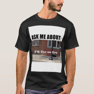 Velocipastor VFXcar på Fire Classic T Shirt