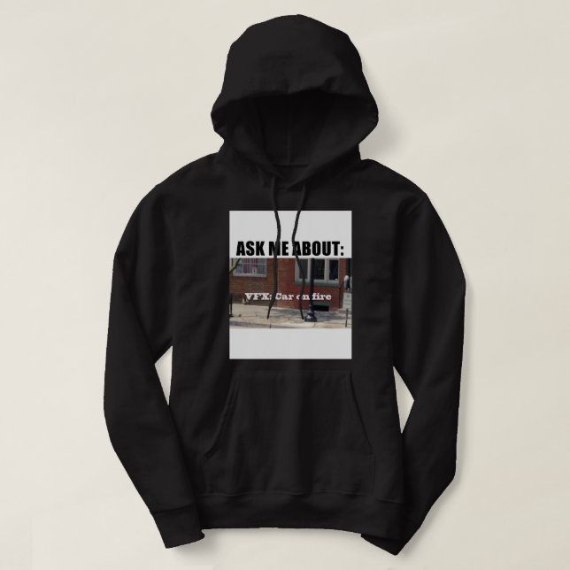 Velocipastor VFXcar på Fire Classic T Shirt Hoodie (Design framsida)