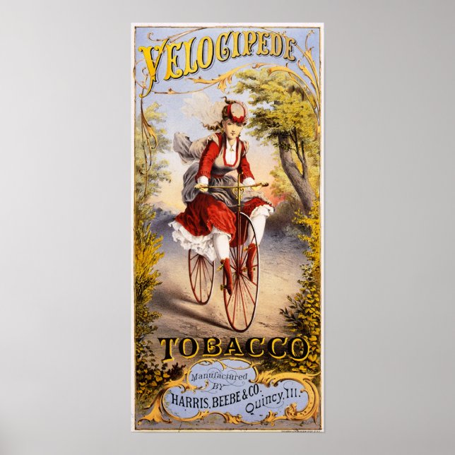 Velocipedotobak Poster (Framsidan)