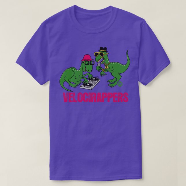 VELOCIRAPPERS T SHIRT (Design framsida)