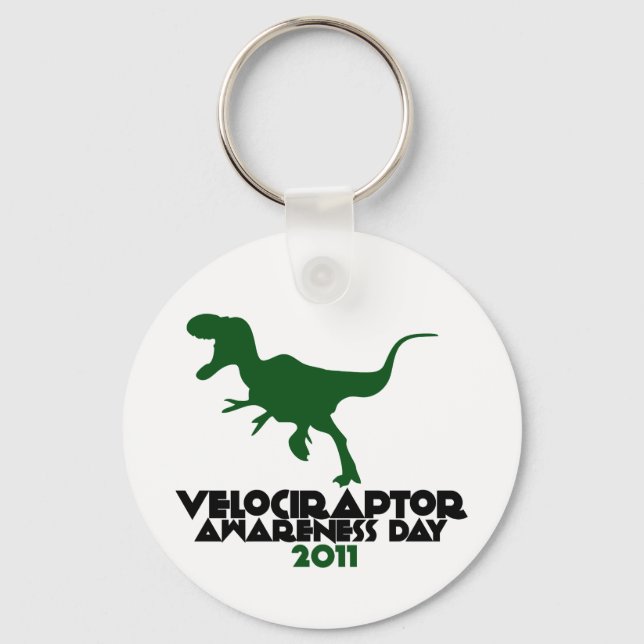 Velociraptor Awareness Day 2011 Nyckelring (Framsida)