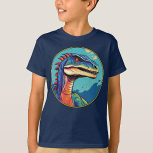 Velociraptor - Classic Dinosaur Tee T- Shirt