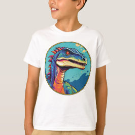 Velociraptor - Classic Dinosaur Tee T- Shirt