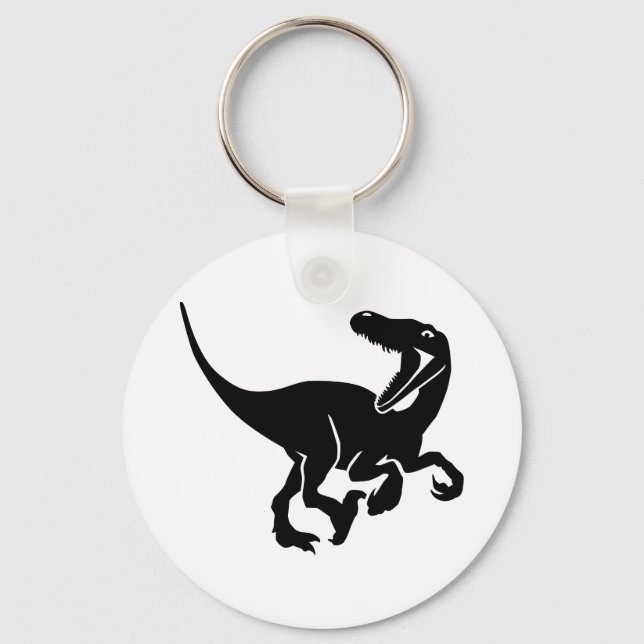 Velociraptor dinosaur nyckelring (Framsida)