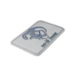 Velociraptor Dinosaur Raptor Trainer Bath Mat Badrumsmatta