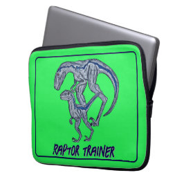 Velociraptor Dinosaur Raptor Trainer Laptop Fodral