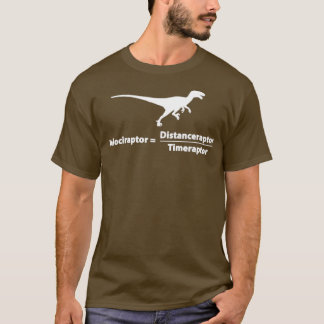 Velociraptor DistanceraptorTimeraptor T Shirt