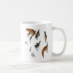Velociraptor Escape Kaffemugg