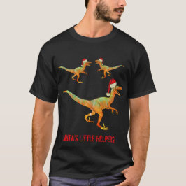 Velociraptor Funny Festive Raptor Dinosaur Slogan T Shirt