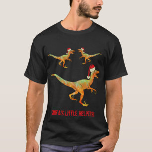 Velociraptor Funny Festive Raptor Dinosaur Slogan T Shirt