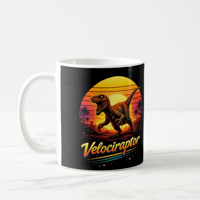 Velociraptor Kaffemugg (Vänster)