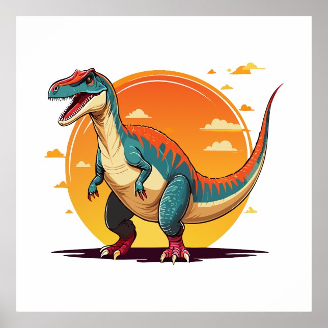Velociraptor Poster (Framsidan)
