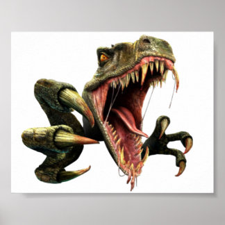 Velociraptor Poster