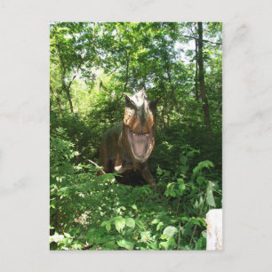 Velociraptor Vykort